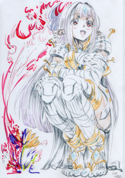 ゼノブレイド2 カサネ Momomoxeno さんのイラスト ニコニコ静画 イラスト