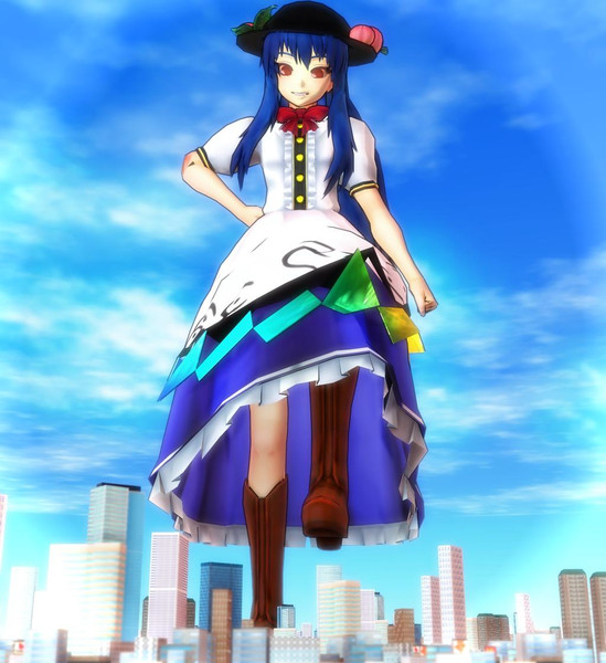 デカすぎる桃天子