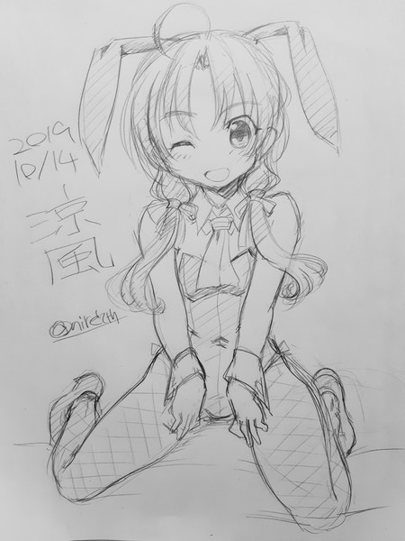 涼風 艦これ Nicosub静画