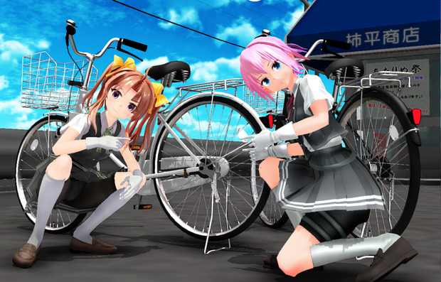 車よりもバイクよりも よりもママチャリ Ruka さんのイラスト ニコニコ静画 イラスト