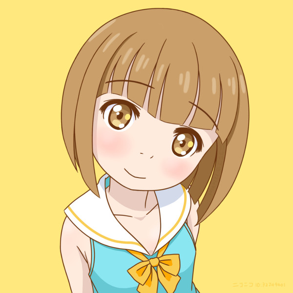 Ibispaintで描いてみた フリーアイコン ニコニコ さんのイラスト ニコニコ静画 イラスト