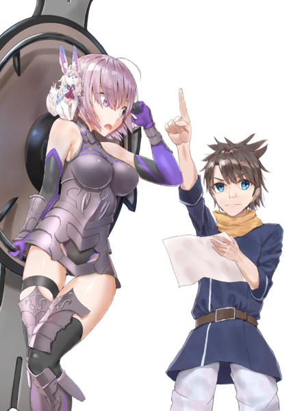 マシュと藤丸くん かい さんのイラスト ニコニコ静画 イラスト