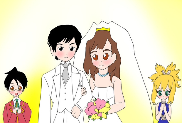 逢坂良太さん 沼倉愛美さんご結婚おめでとうございます 絵描きの冒険者katosan さんのイラスト ニコニコ静画 イラスト