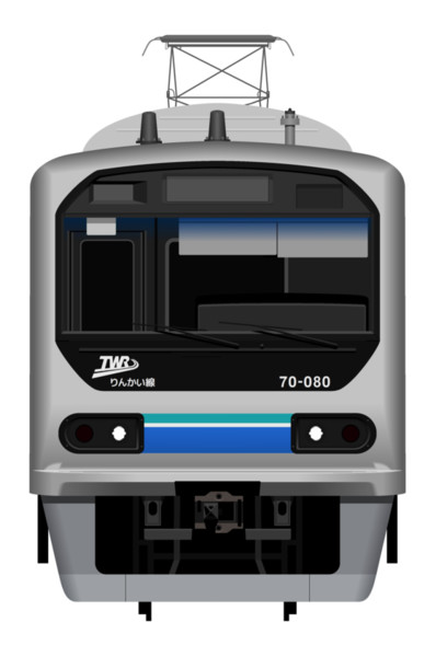 東京臨海高速鉄道 70 000形 しんちゃん乙 さんのイラスト ニコニコ静画 イラスト