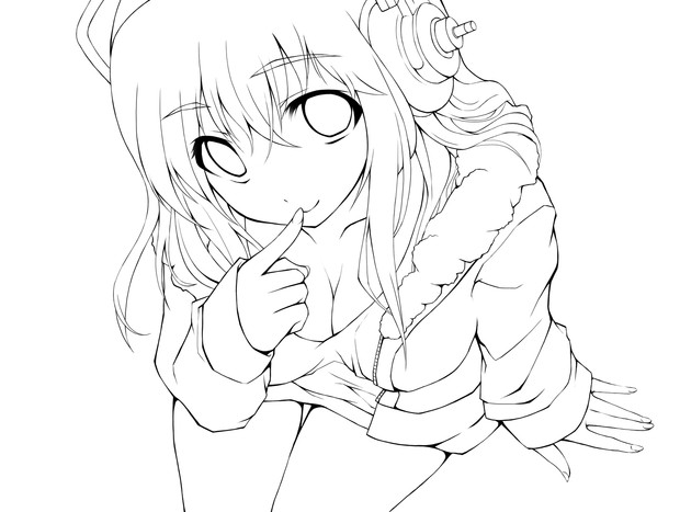 線画 ちり さんのイラスト ニコニコ静画 イラスト