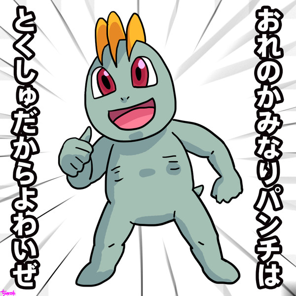 ちゃんと教えてくれるワンリキー