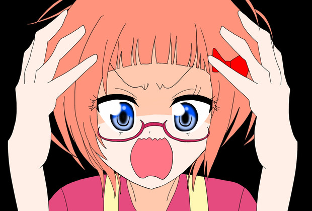 前髪を切り過ぎた緒方 理珠 絵描きの冒険者katosan さんのイラスト ニコニコ静画 イラスト