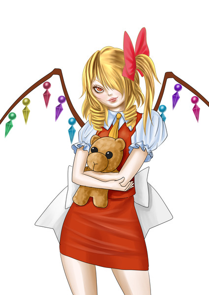 リアル東方シリーズ フランドール スカーレットお嬢様 オーチル さんのイラスト ニコニコ静画 イラスト