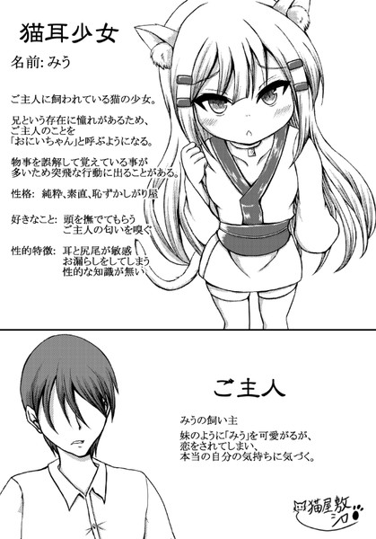 Kasword Line プロフィール 画像 猫 イラスト