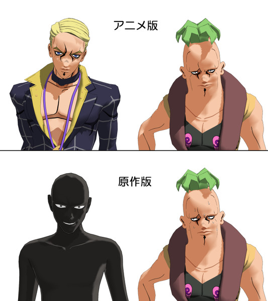 プロシュート兄貴とペッシ 柴犬紋次郎 さんのイラスト ニコニコ静画 イラスト