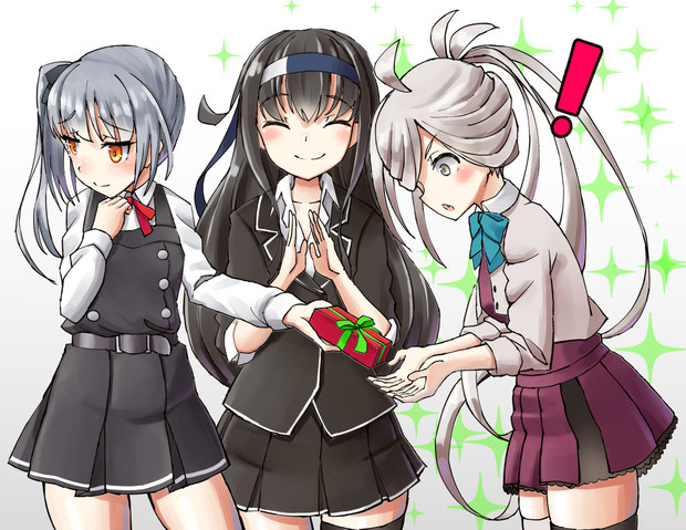 祝 朝霜改二 マユラ さんのイラスト ニコニコ静画 イラスト