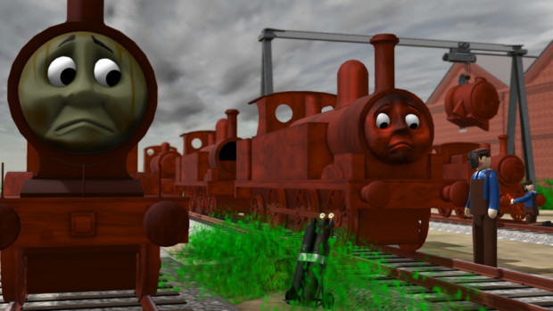 1960年代 壊されてゆく機関車たち Sodor P さんのイラスト ニコニコ静画 イラスト