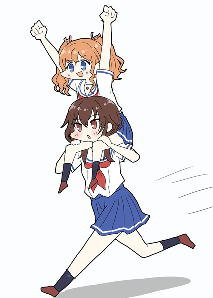 マロンちゃんとクロちゃん あすにゃん さんのイラスト ニコニコ静画 イラスト