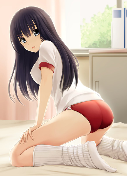赤ブルマにルーズソックスを添えて 2 野中 りつ さんのイラスト ニコニコ静画 イラスト
