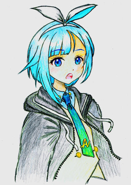 小説家vtuber モノカキ アエルちゃん つぐみともみん さんのイラスト ニコニコ静画 イラスト