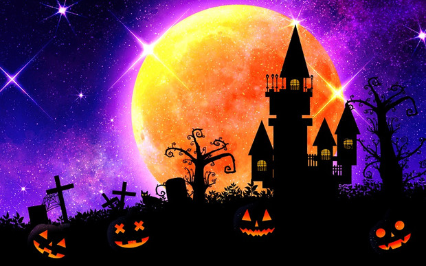月夜のハロウィン ほしこ さんのイラスト ニコニコ静画 イラスト