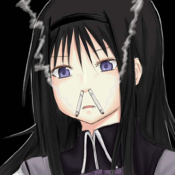 最高のイラスト画像 最新のhdたばこ 女 イラスト