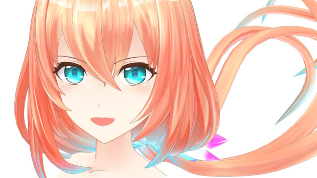Mmd白猫 リネア 頭部モデル配布 Ltea さんのイラスト ニコニコ静画 イラスト