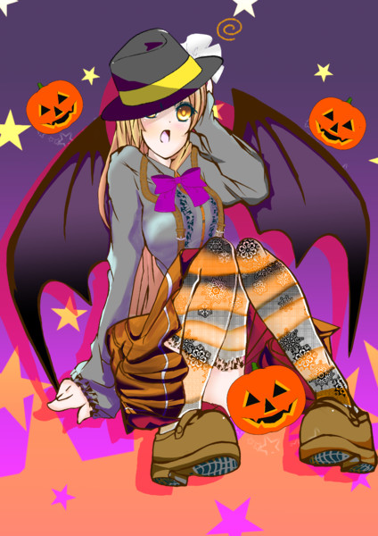 東方 ハロウィン くるみちゃん Xelvis さんのイラスト ニコニコ静画 イラスト