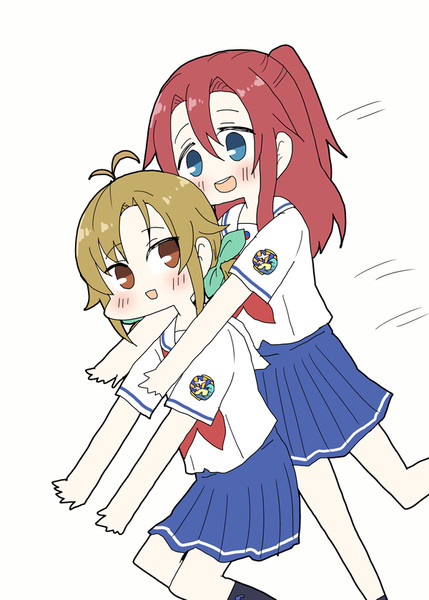 りっちゃんとかよちゃん あすにゃん さんのイラスト ニコニコ静画 イラスト
