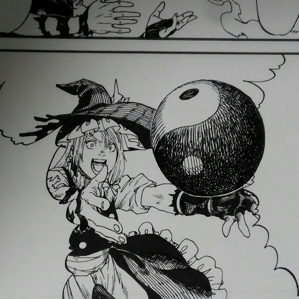 ついに博麗の力を手に入れた魔理沙 うよいかっか さんのイラスト ニコニコ静画 イラスト