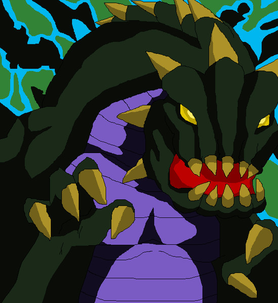 密林の黒竜王 ちりにゅ さんのイラスト ニコニコ静画 イラスト