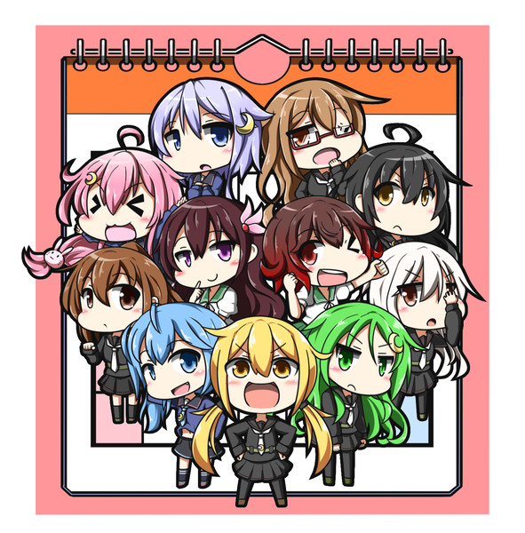 睦月型集合 ふぇいとん さんのイラスト ニコニコ静画 イラスト