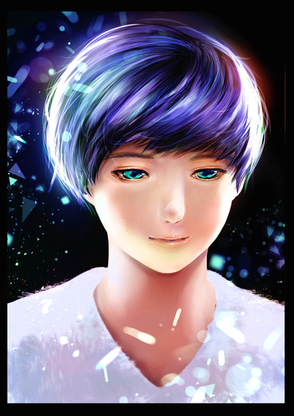 ふわふわした光 こもりひっき 幻想少女絵 さんのイラスト ニコニコ静画 イラスト