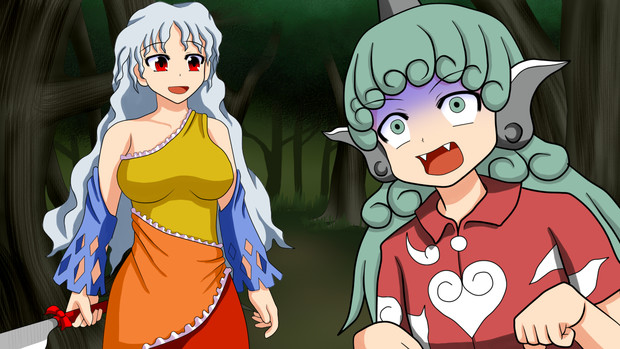 やまんばが あらわれた すてかせ さんのイラスト ニコニコ静画 イラスト