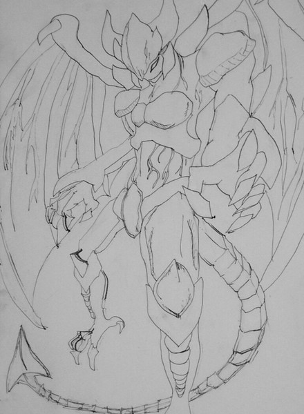 遊戯王ワンドロ企画 E Hero ダークガイア ジョニィ さんのイラスト ニコニコ静画 イラスト