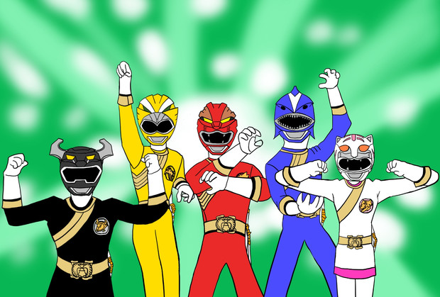 百獣戦隊ガオレンジャー 絵描きの冒険者katosan さんのイラスト ニコニコ静画 イラスト