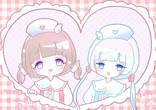 ついんてーる 苺谷みる さんのイラスト ニコニコ静画 イラスト
