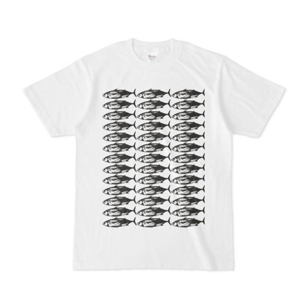 シンプルデザインTシャツ カツオとカツオとカツオ