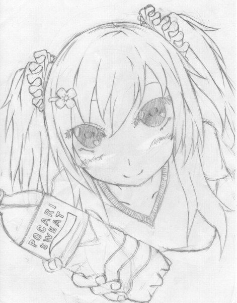 ポカリスエット大 900ml の擬人化 にと さんのイラスト ニコニコ静画 イラスト