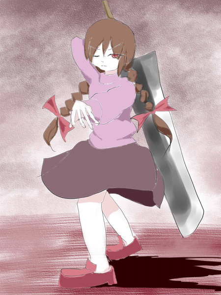 窓付き 包丁少女 Kt さんのイラスト ニコニコ静画 イラスト