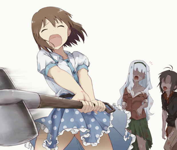 スコップで突く雪歩 らうと さんのイラスト ニコニコ静画 イラスト