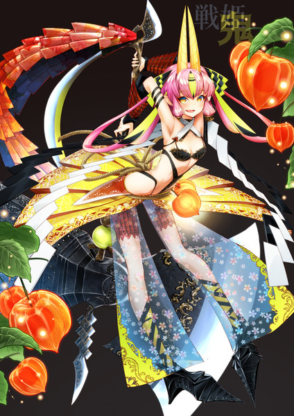 キャラデザ　戦姫