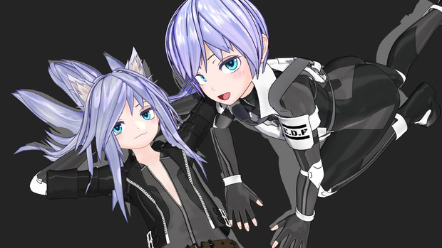 Mmd Sf風キャラ ユーザーモデル Quappa El さんのイラスト ニコニコ静画 イラスト