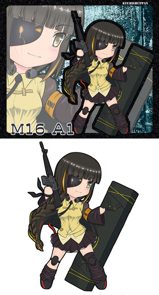 ドールズフロントライン M16a1 またはち さんのイラスト ニコニコ静画 イラスト
