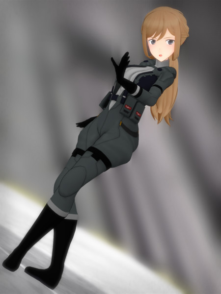 モデル配布 リタ ヘンシェル Ver B1 Mmdアリスギア Rgm さんのイラスト ニコニコ静画 イラスト