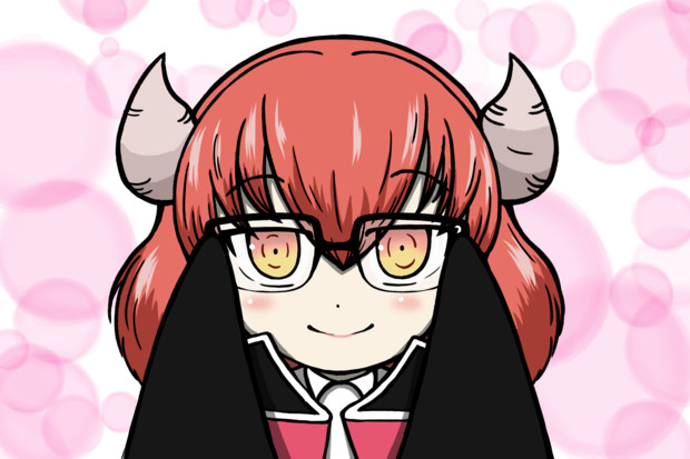 魔王のかわいいヤマダはよいこ まおぅon 眼鏡 毛利ユウキ さんのイラスト ニコニコ静画 イラスト
