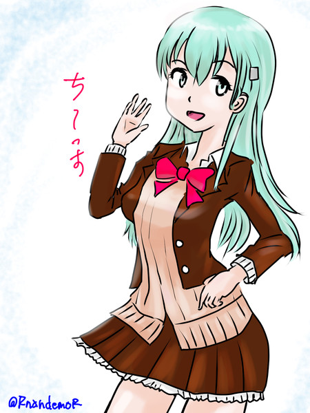 ちーっす提督 どうする なにする なんでもｒ さんのイラスト ニコニコ静画 イラスト