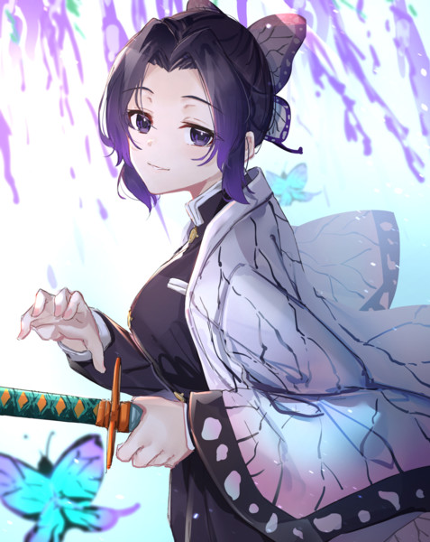 飾り 胡蝶 カナエ 髪