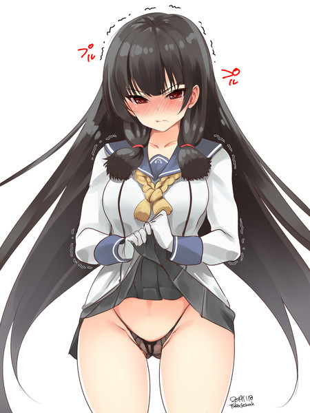 嫌な顔をされながらおぱんつ見せてもらいたい 高瀬むぅ さんのイラスト ニコニコ静画 イラスト