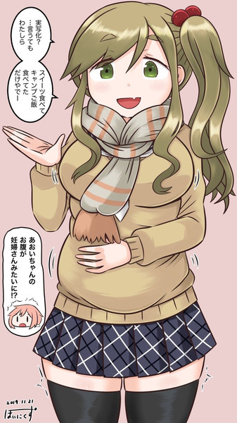 ゆるキャン 実写化らしいが ぽいにくす さんのイラスト ニコニコ静画 イラスト