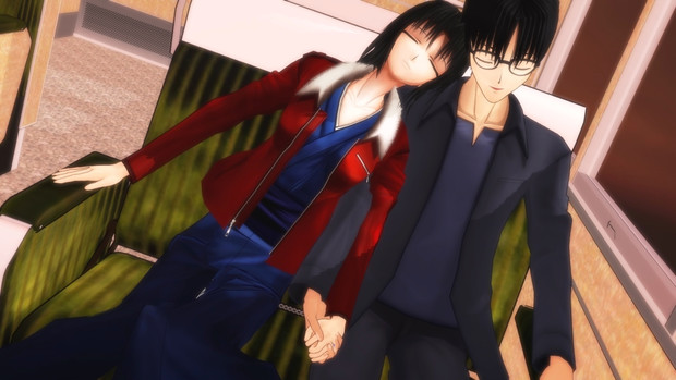 幹式いい夫婦の日 空の境界mmd カトラス リトルジャックp さんのイラスト ニコニコ静画 イラスト