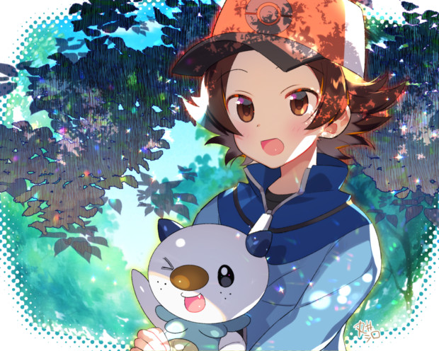 トウヤくんとミジュマル 丸井シロ さんのイラスト ニコニコ静画 イラスト