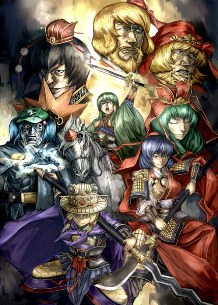 東方風神録全員集合絵 松竹梅男 さんのイラスト ニコニコ静画 イラスト