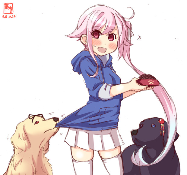 わんどろ犬と春雨 奏音 さんのイラスト ニコニコ静画 イラスト