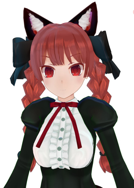 MMDモデル配布中】火焔猫燐 求聞口授風 / IndigO さんのイラスト MMDモデル配布中】火焔猫燐 求聞口授風 / IndigO さんのイラスト